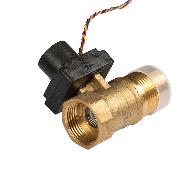 Attuatore per valvola a sfera in ottone per contatore dell'acqua